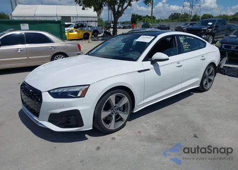 2021 Audi A5 Sportback Prestige 45 Tfsi Quattro S Tronic z USA, uszkodzony, nr VIN WAUEACF54MA005187